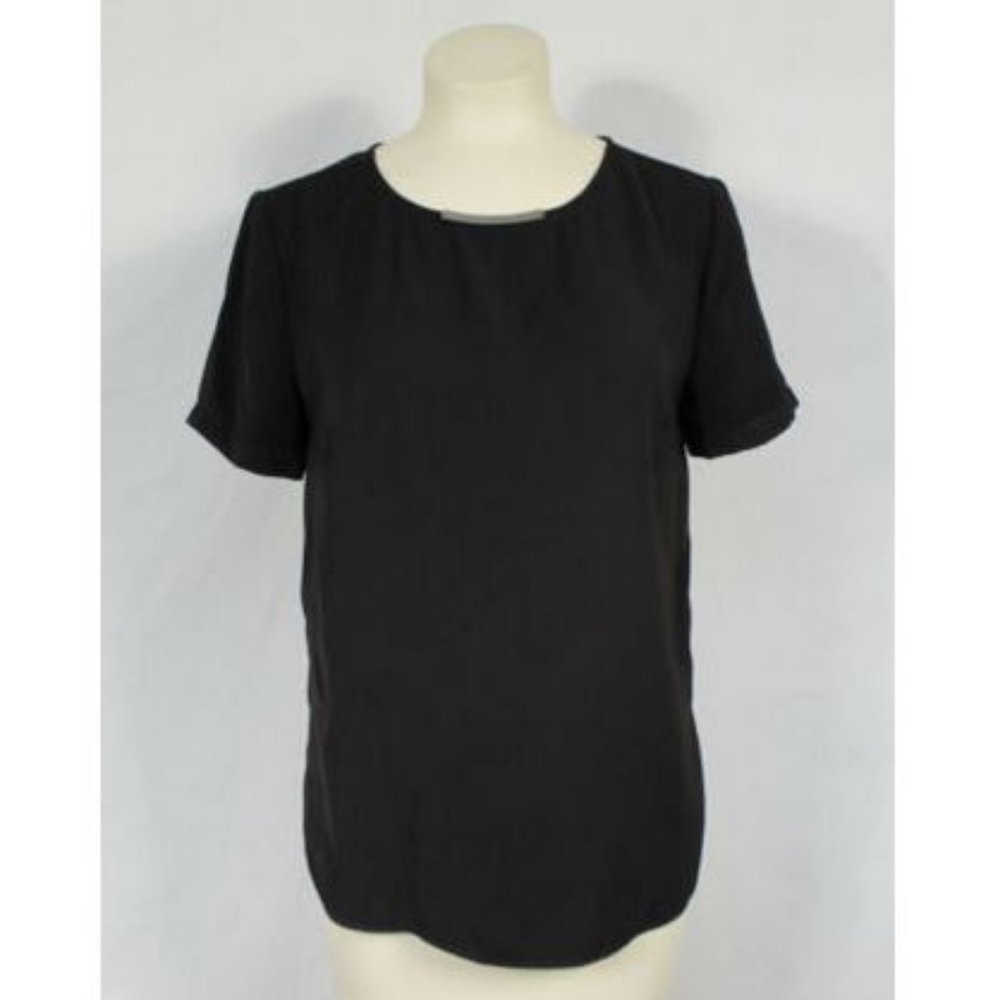 DKYNC Black Short Sleeve Blouse S
